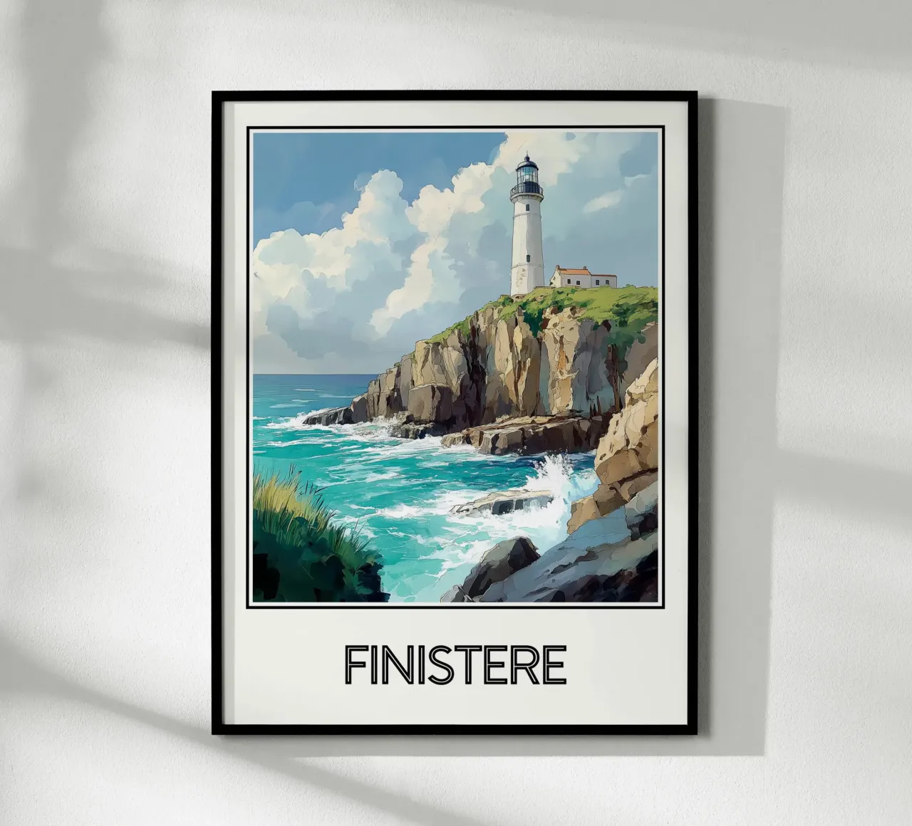 Finistère poster da Frame the World