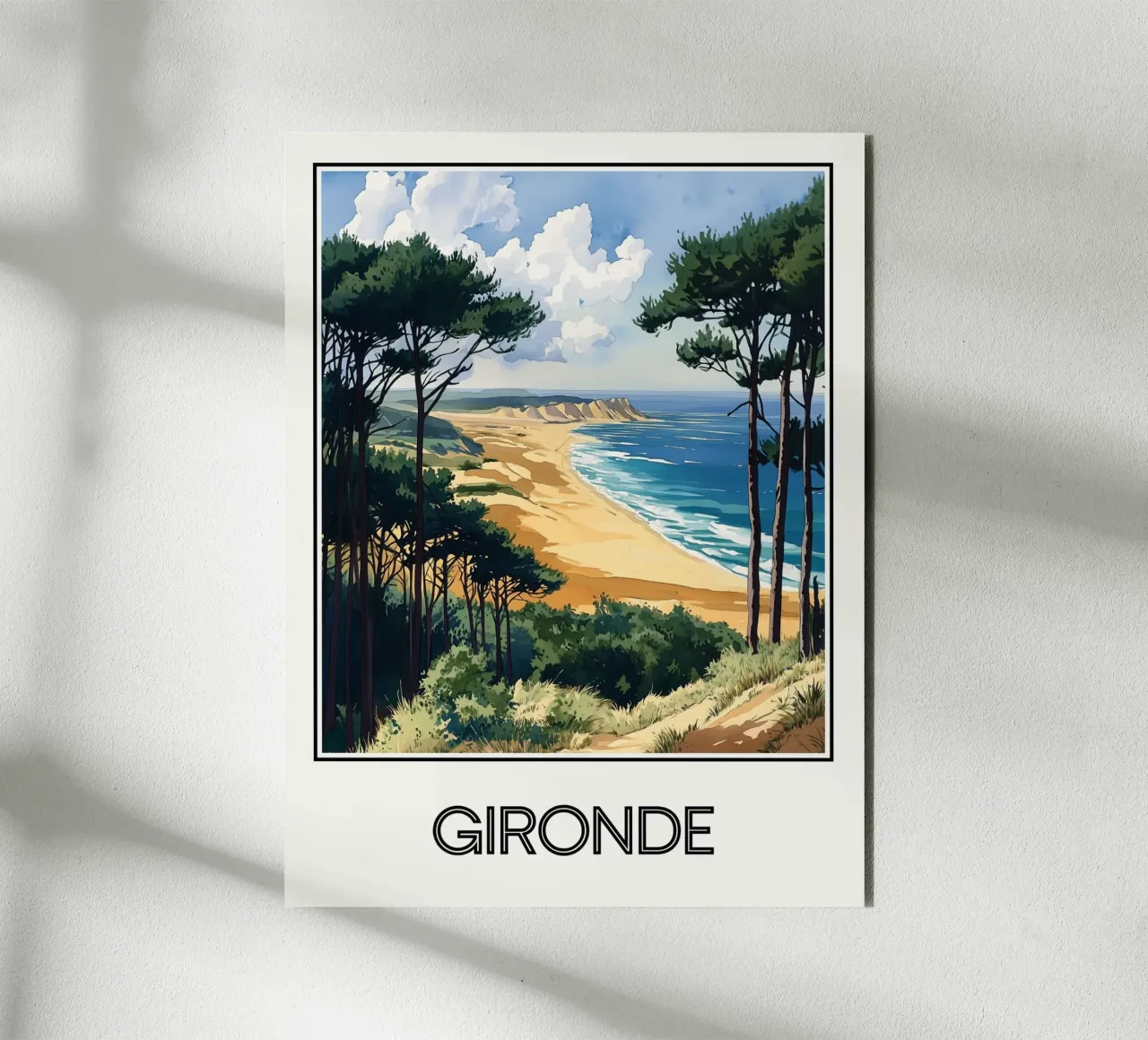Gironda alluminio dibond da Frame the World