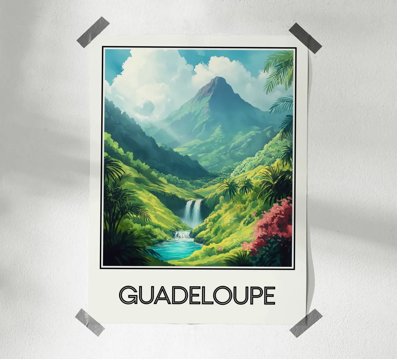Guadalupa poster da Frame the World