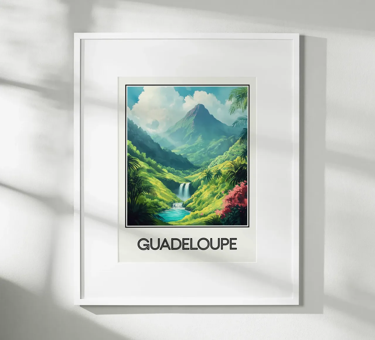 Guadalupa poster da Frame the World
