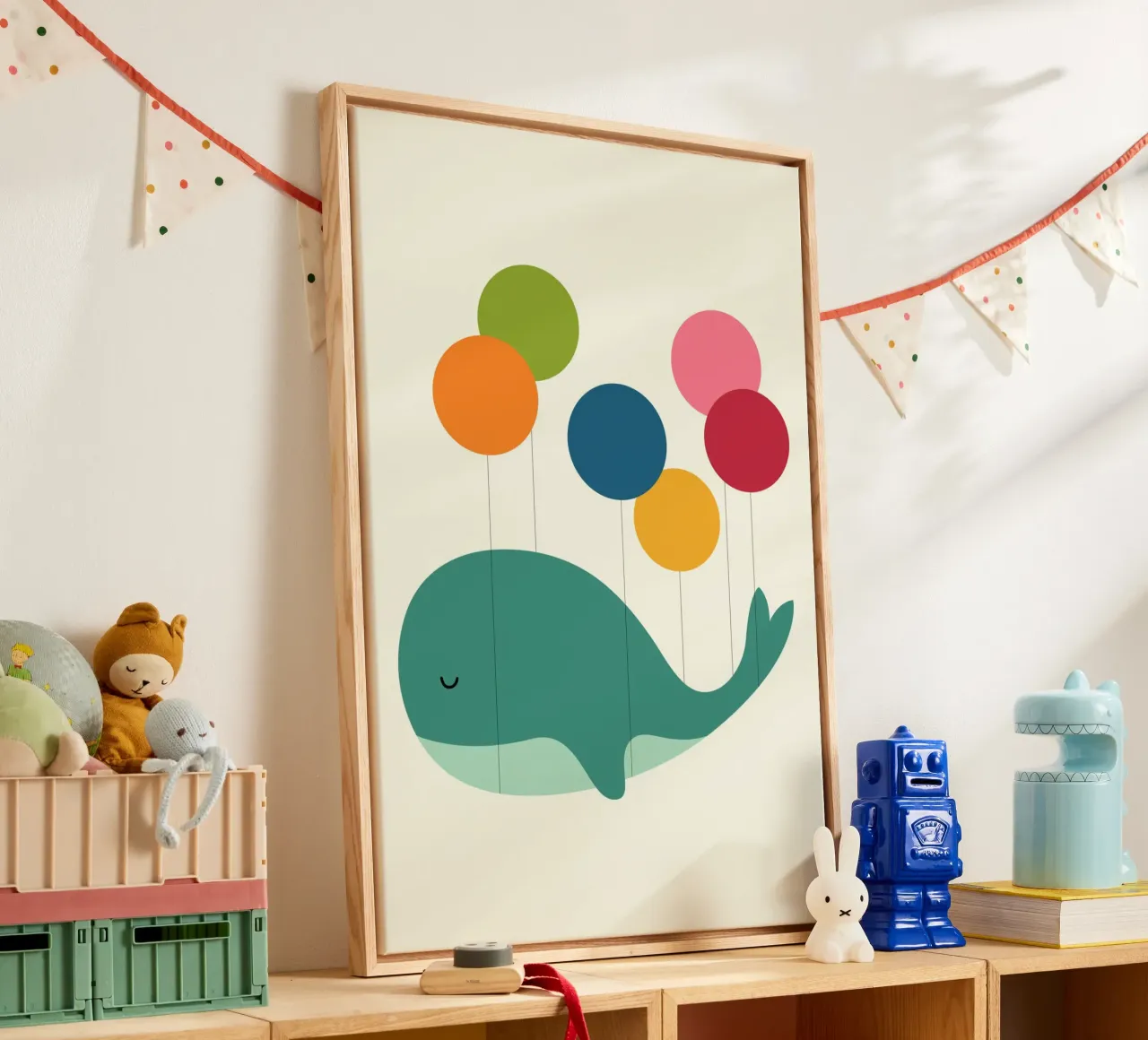Droomwandelaar canvas met Baklijst van Andy Westface