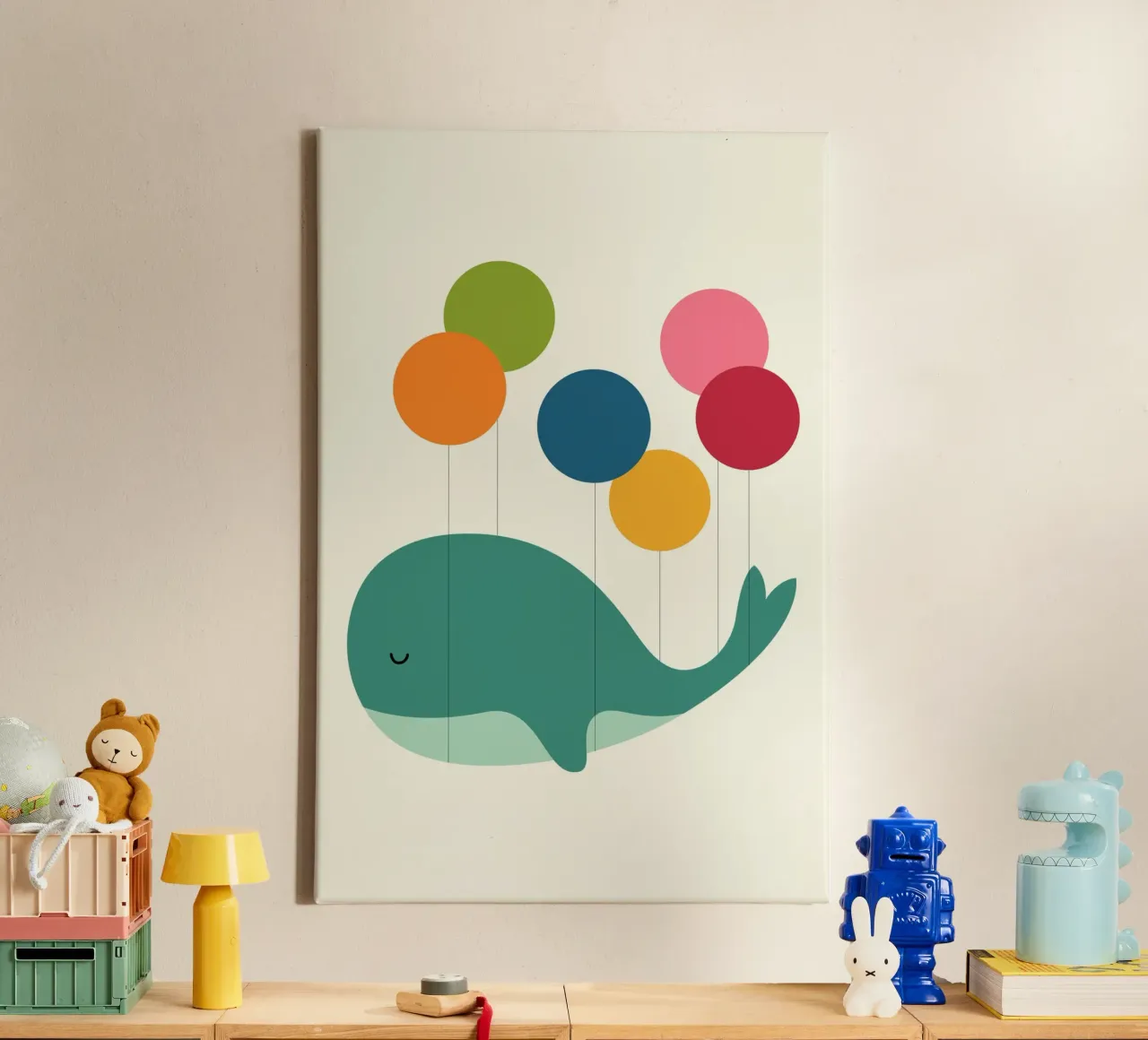 Droomwandelaar canvas met Baklijst van Andy Westface