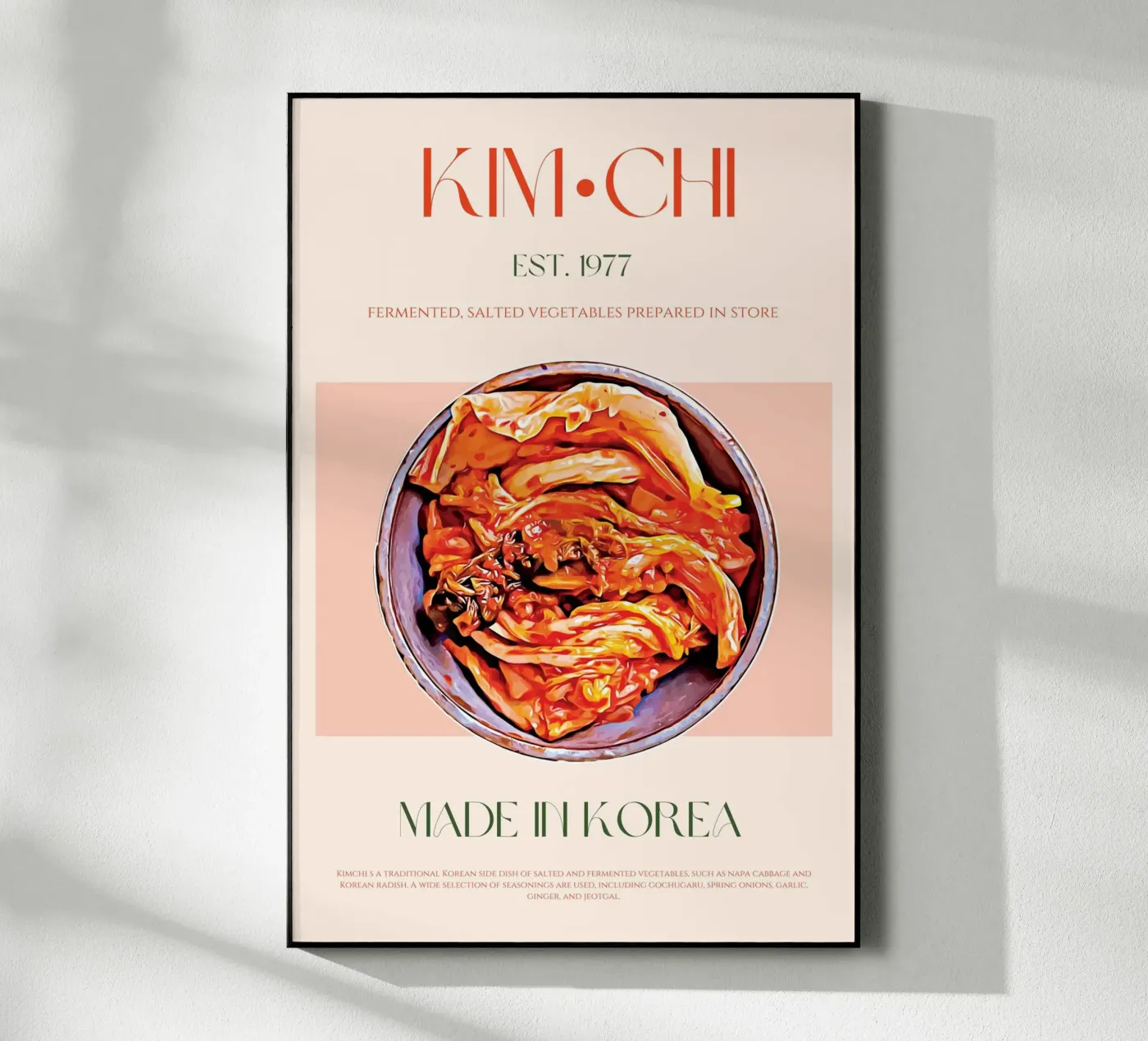 Stampa kimchi plexiglass da KOKRPrints