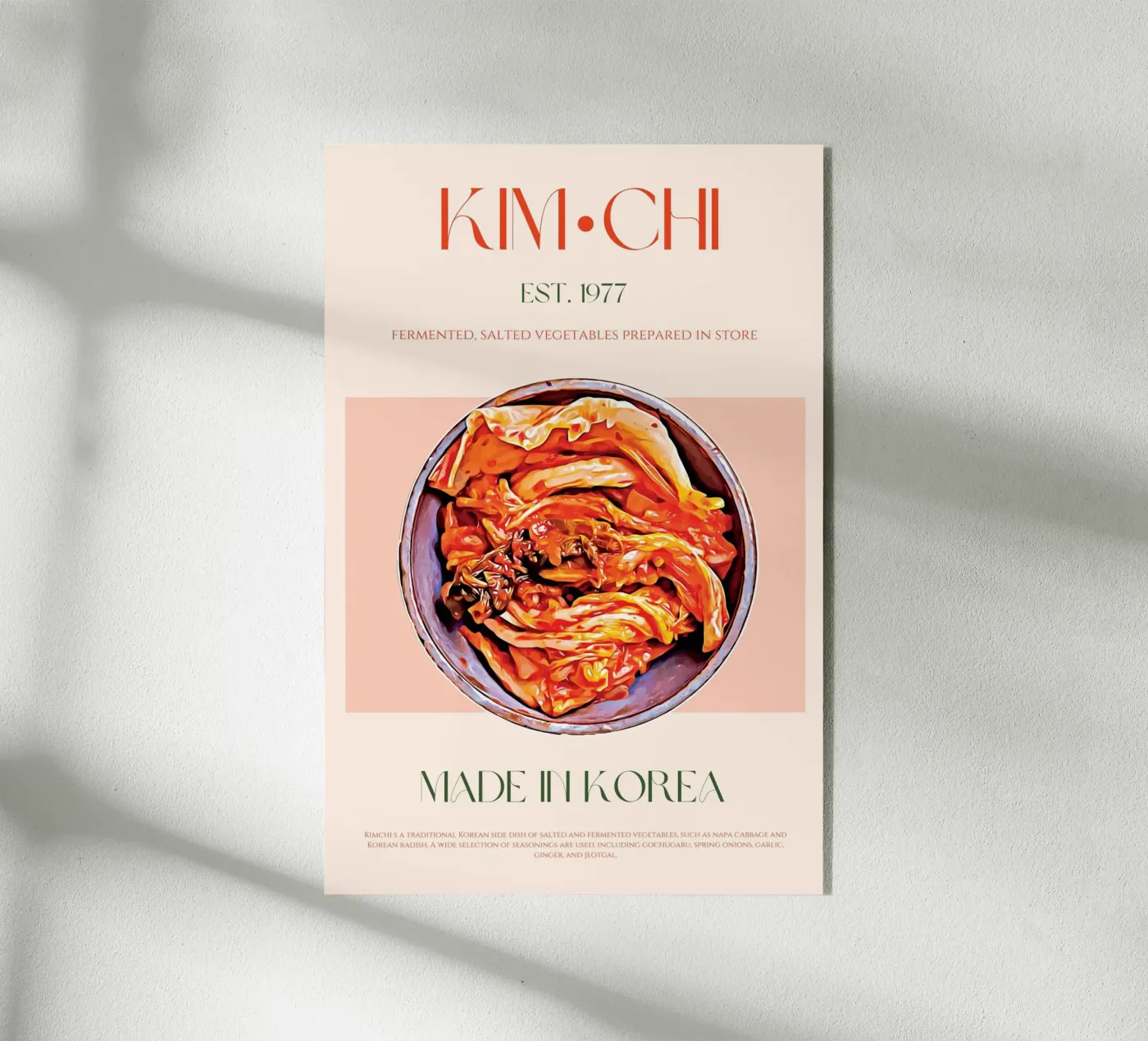 Stampa kimchi plexiglass da KOKRPrints