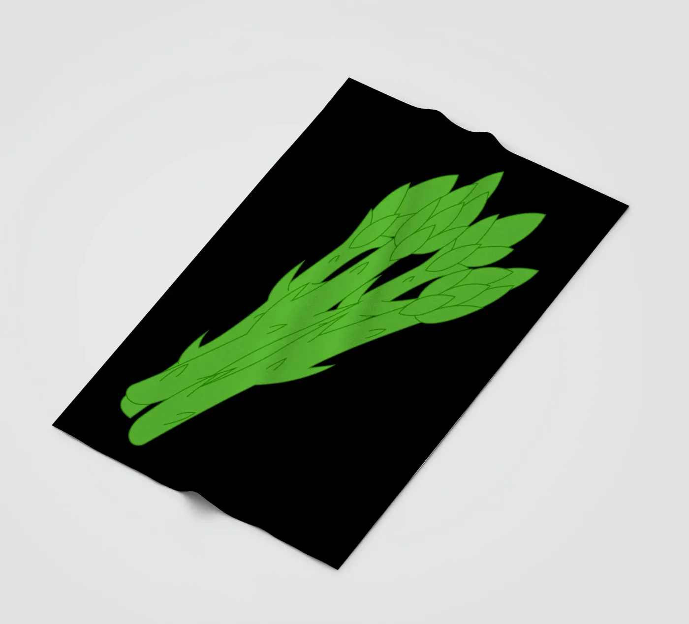 Asparagus fleecedeken van LisaArtes