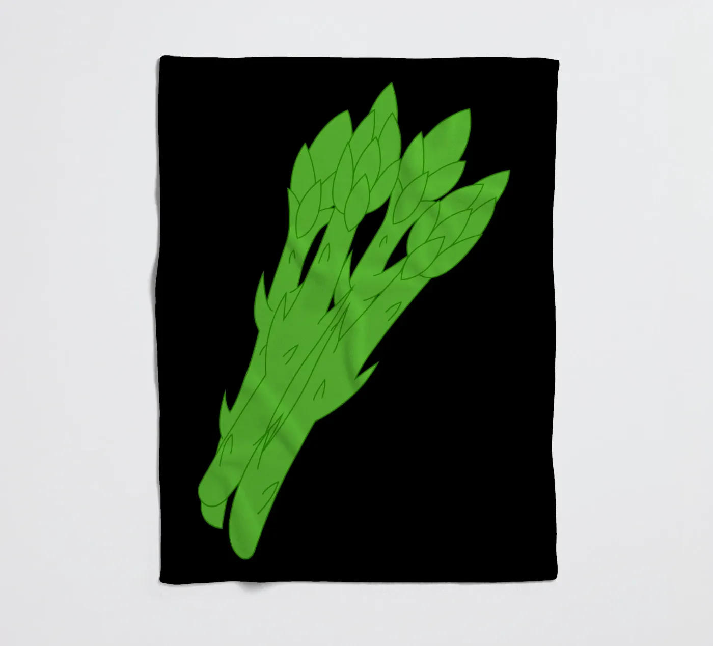 Asparagus fleecedeken van LisaArtes