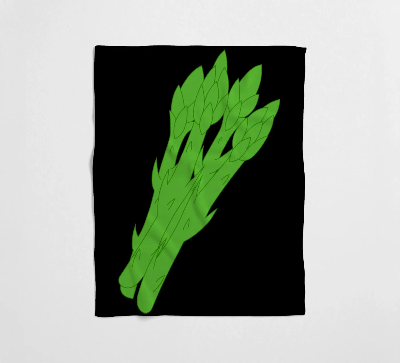 Asparagus fleecedeken van LisaArtes