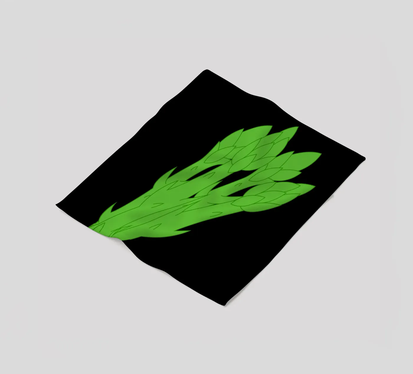 Asparagus fleecedeken van LisaArtes