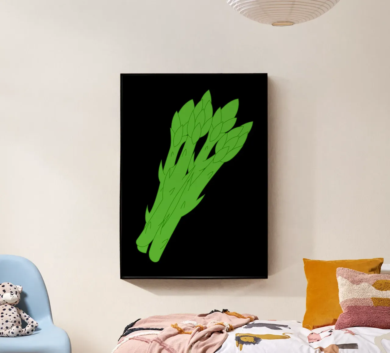 Asparagus acryl van LisaArtes