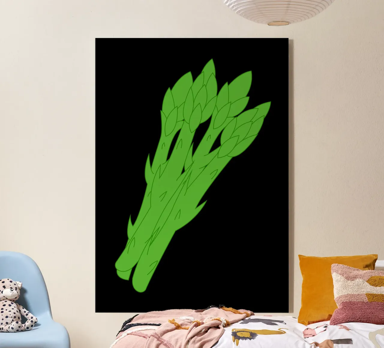 Asparagus plexiglass da LisaArtes