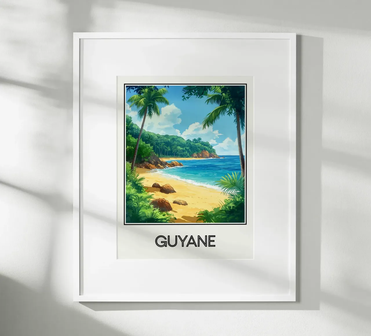 Affiche Guyane Poster von Frame the World