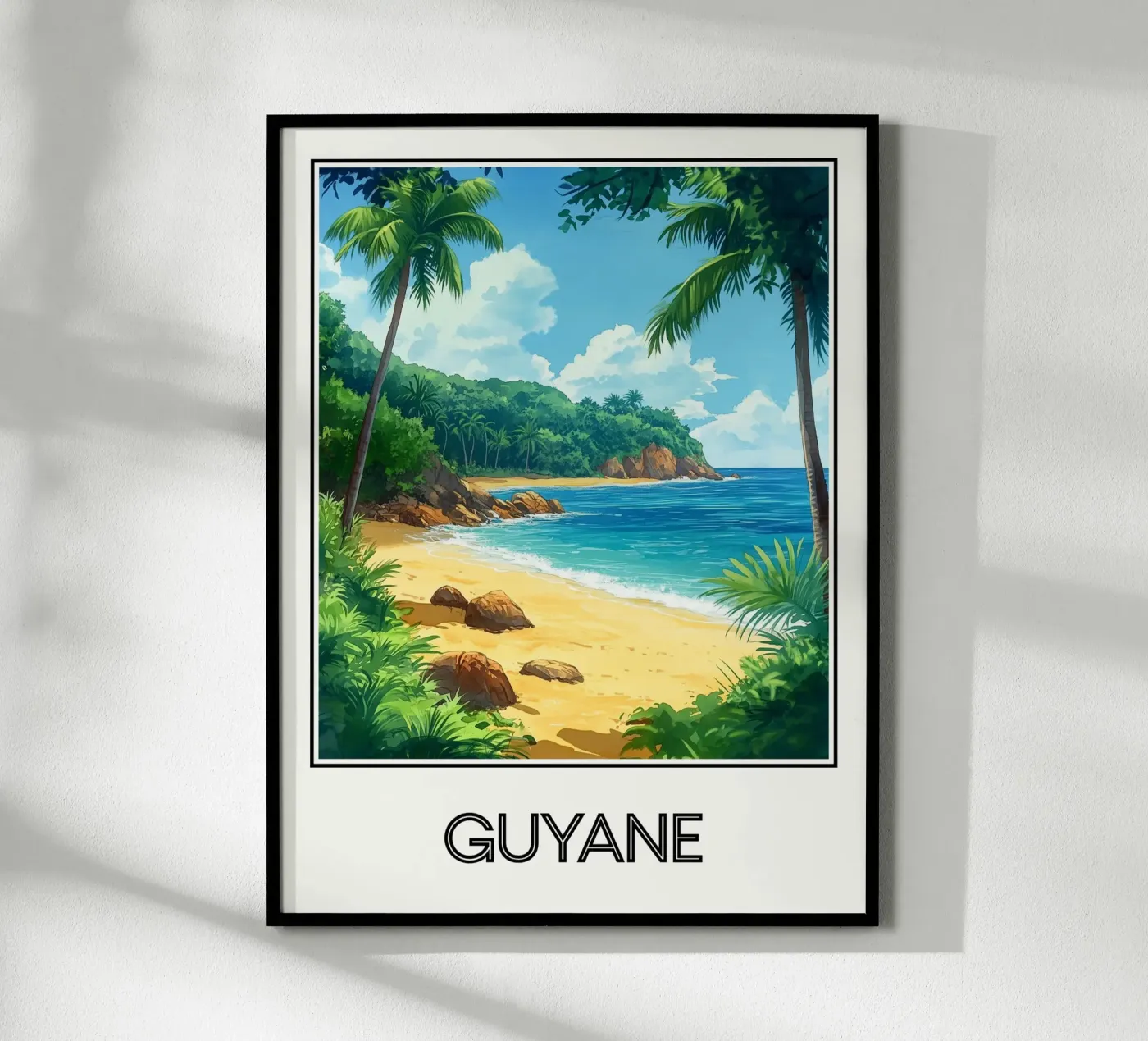 Affiche Guyane Poster von Frame the World