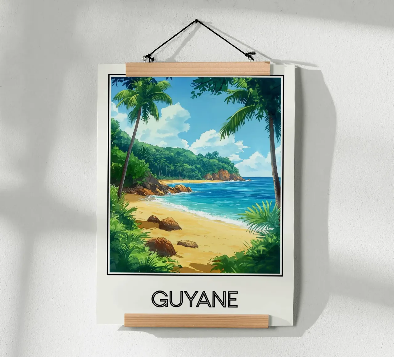 Affiche Guyane Poster von Frame the World