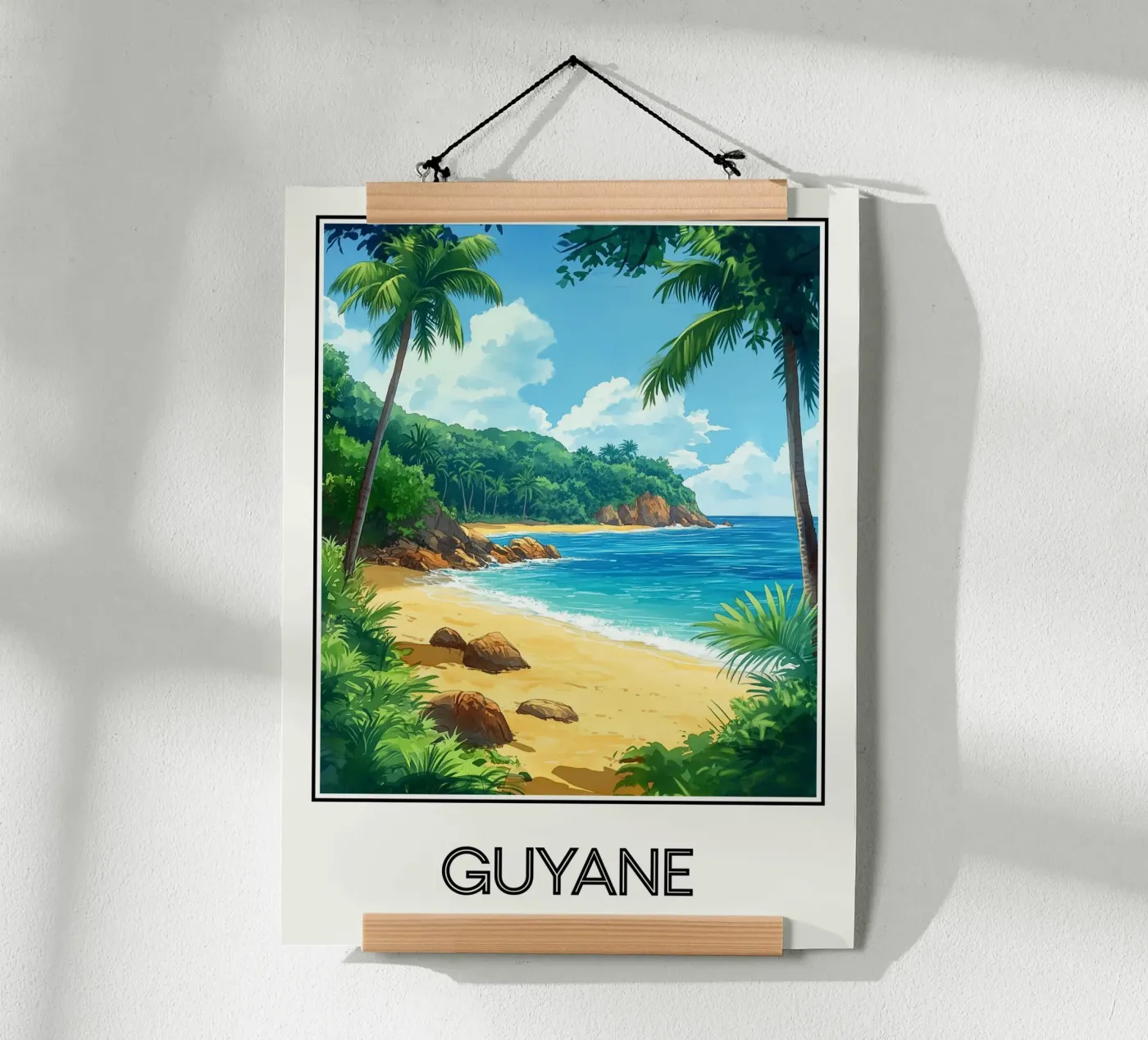 Affiche Guyane Poster von Frame the World