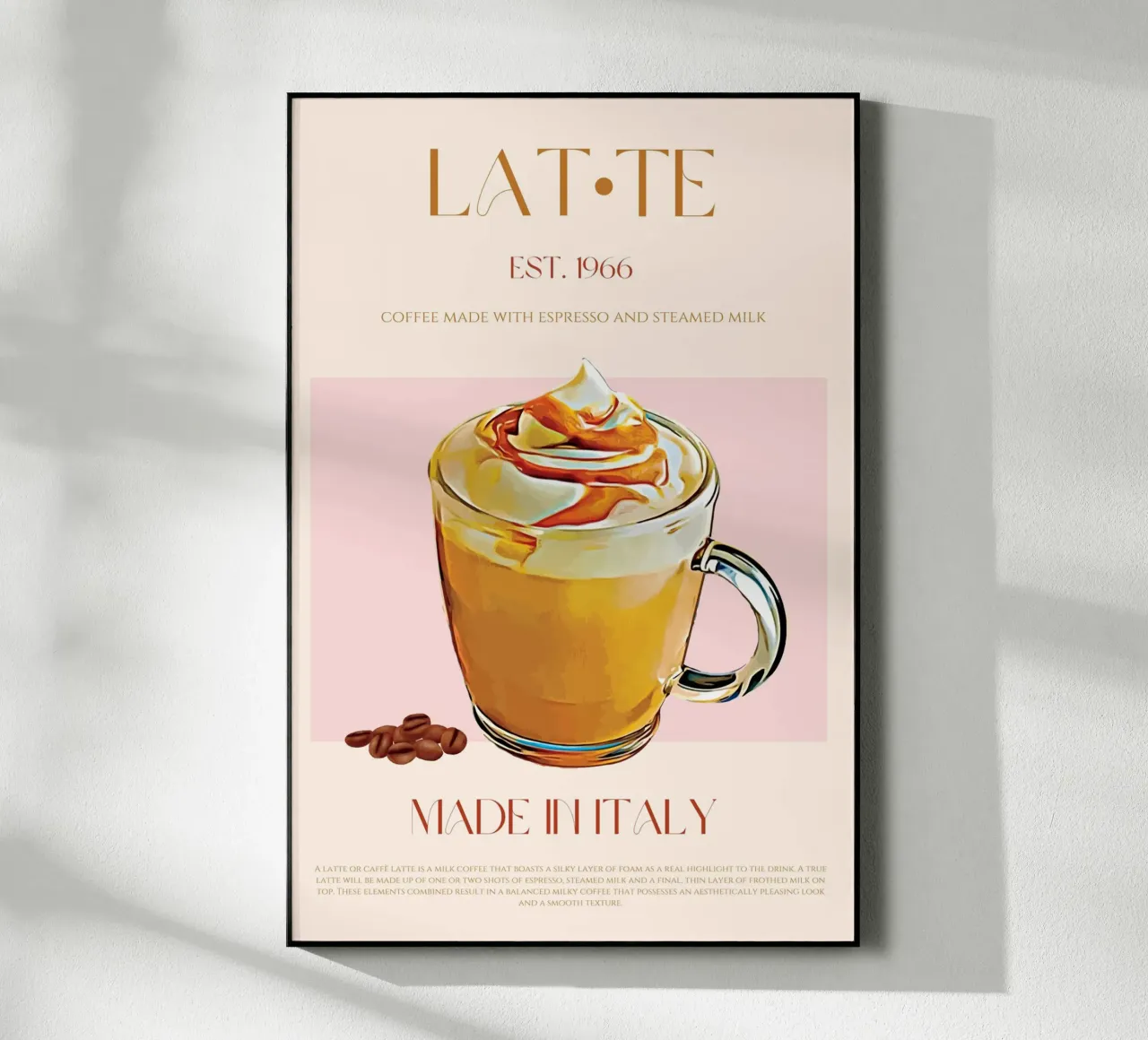 Latte Print plexiglass da KOKRPrints
