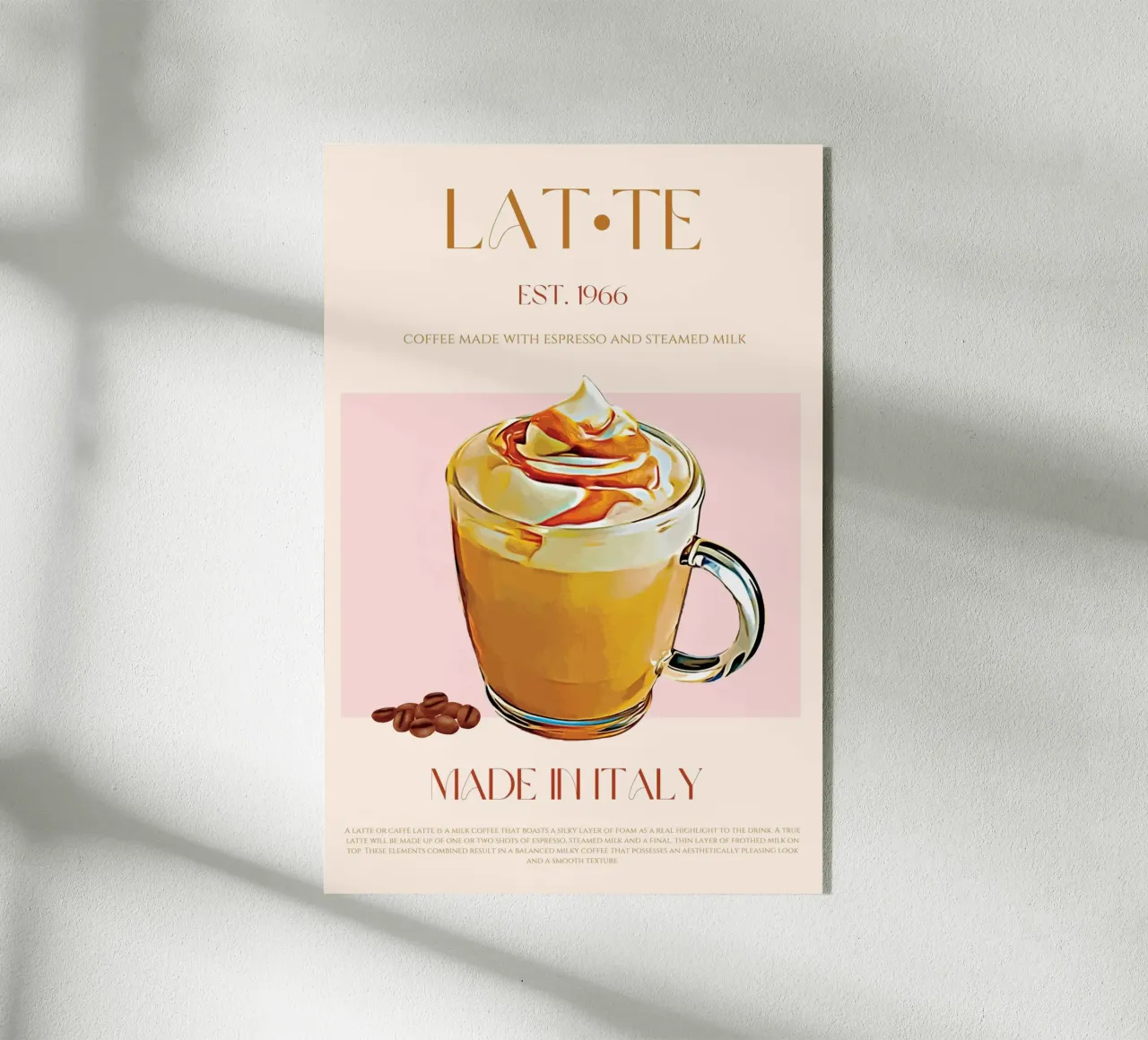 Latte Print plexiglass da KOKRPrints