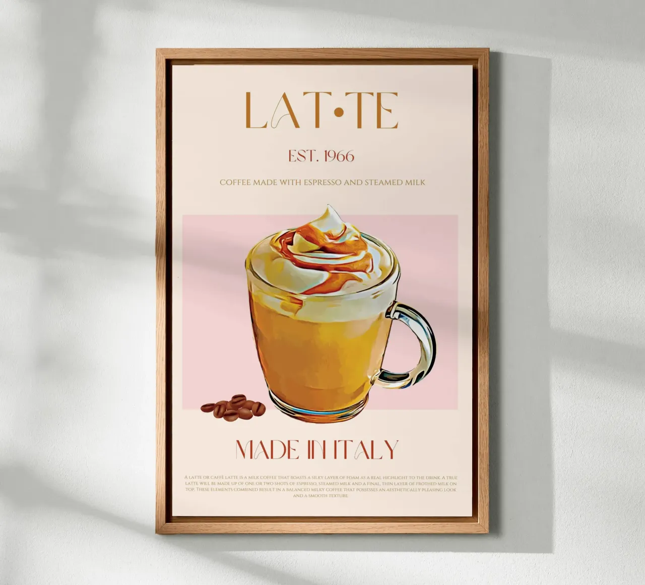 Milk Print canvas by KOKRPrints