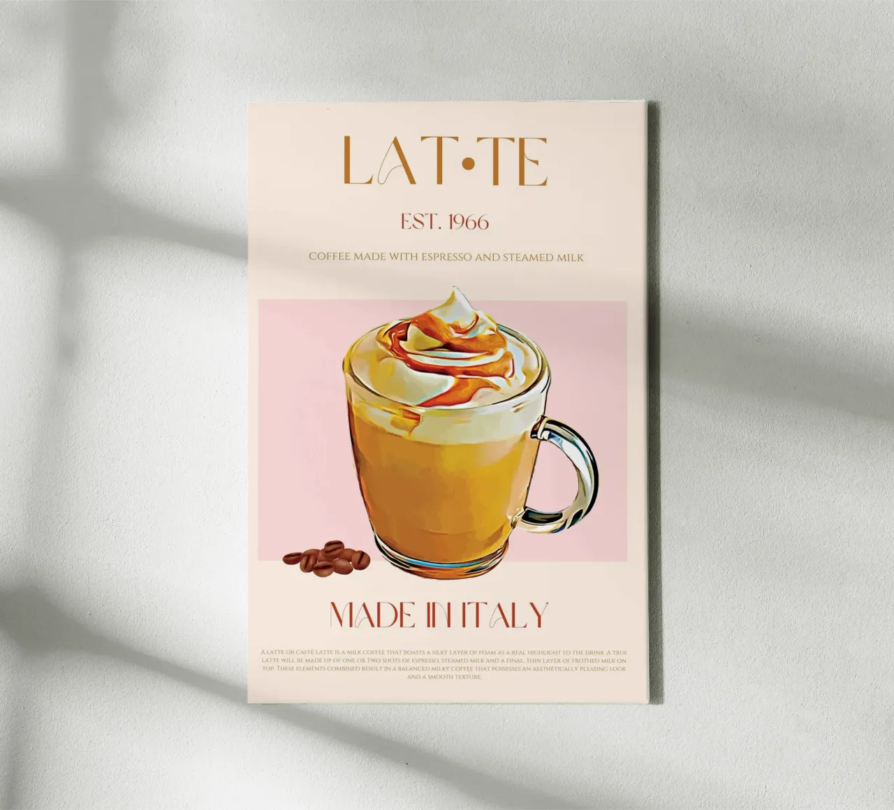 Milk Print canvas by KOKRPrints