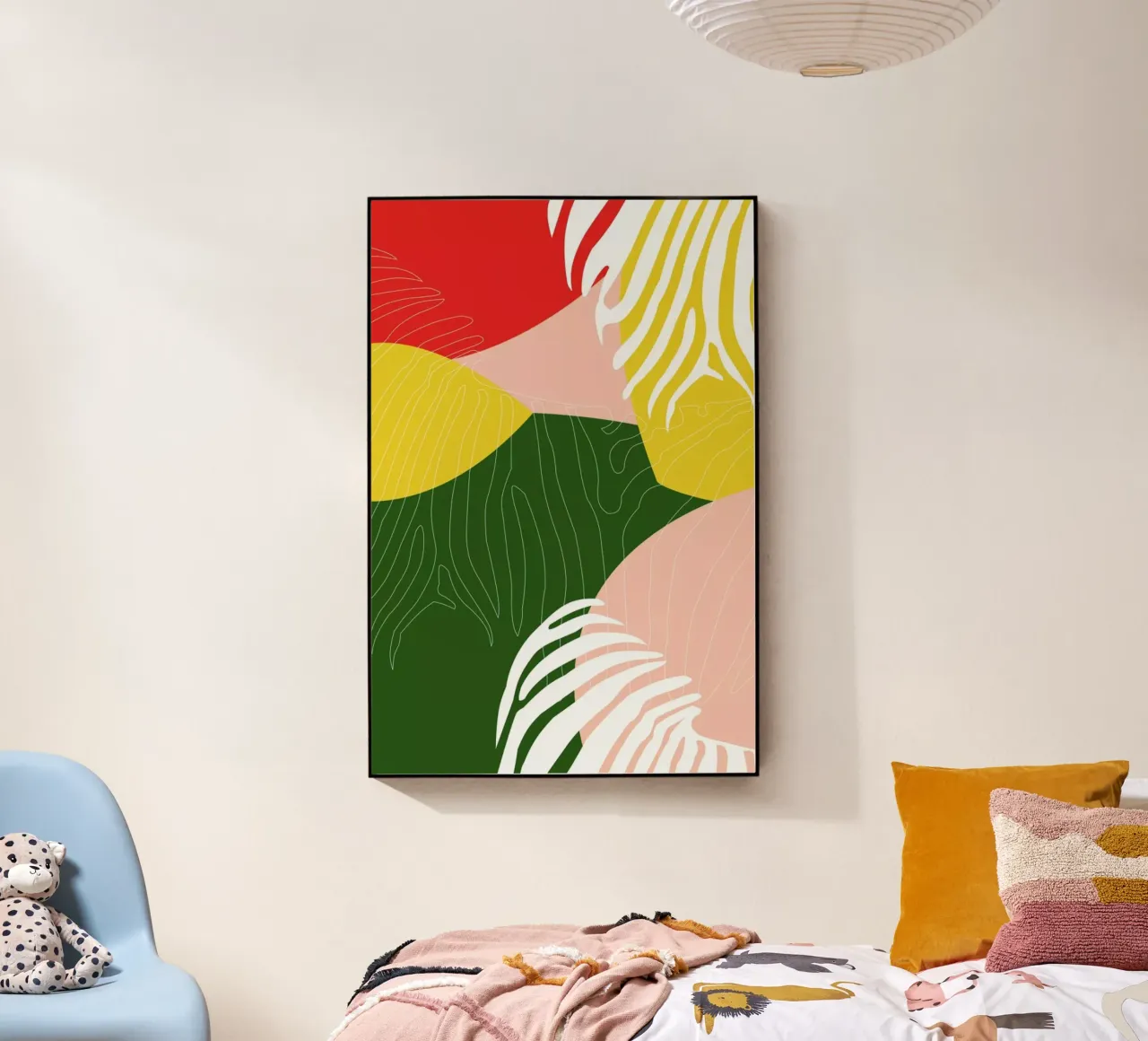 Jungle Orange plexiglass da XOXO Arte