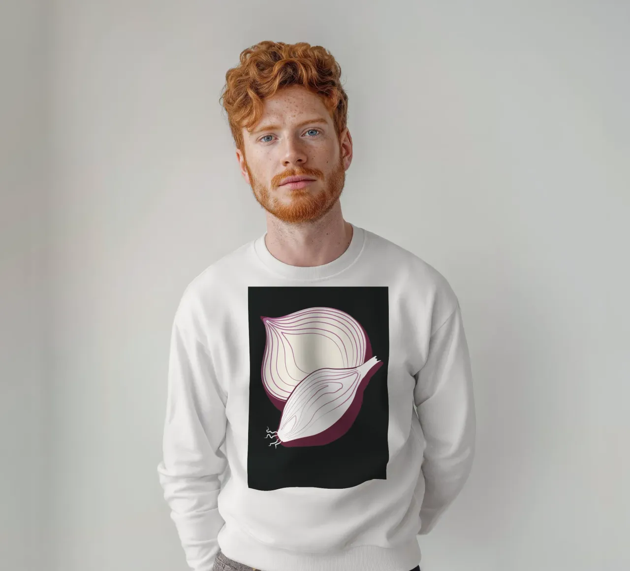 Purple onion felpa da LisaArtes