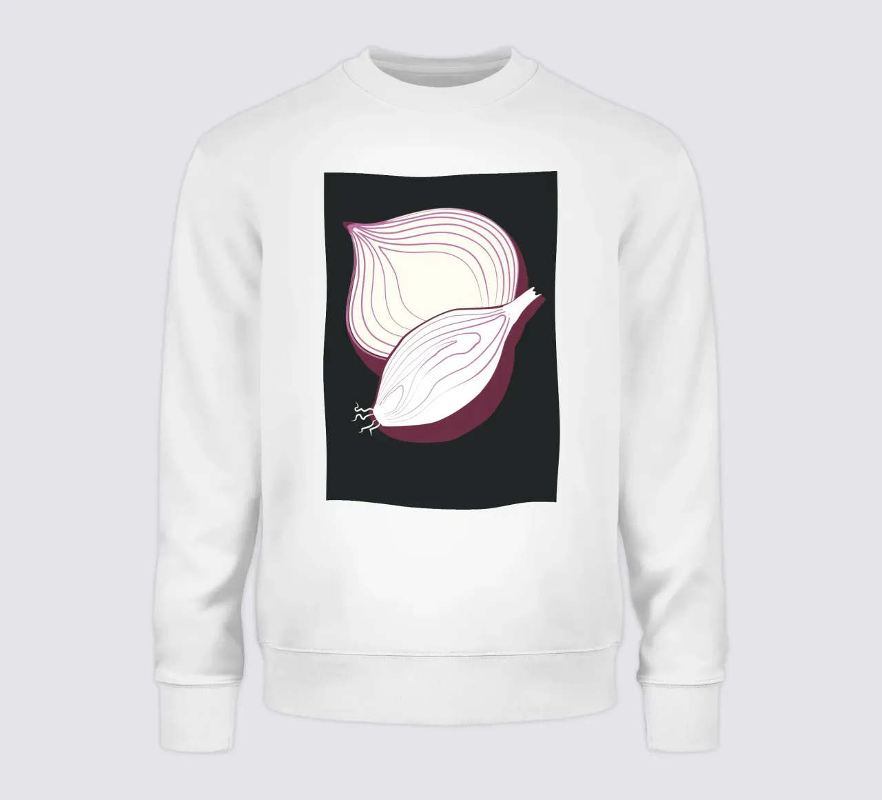 Purple onion felpa da LisaArtes