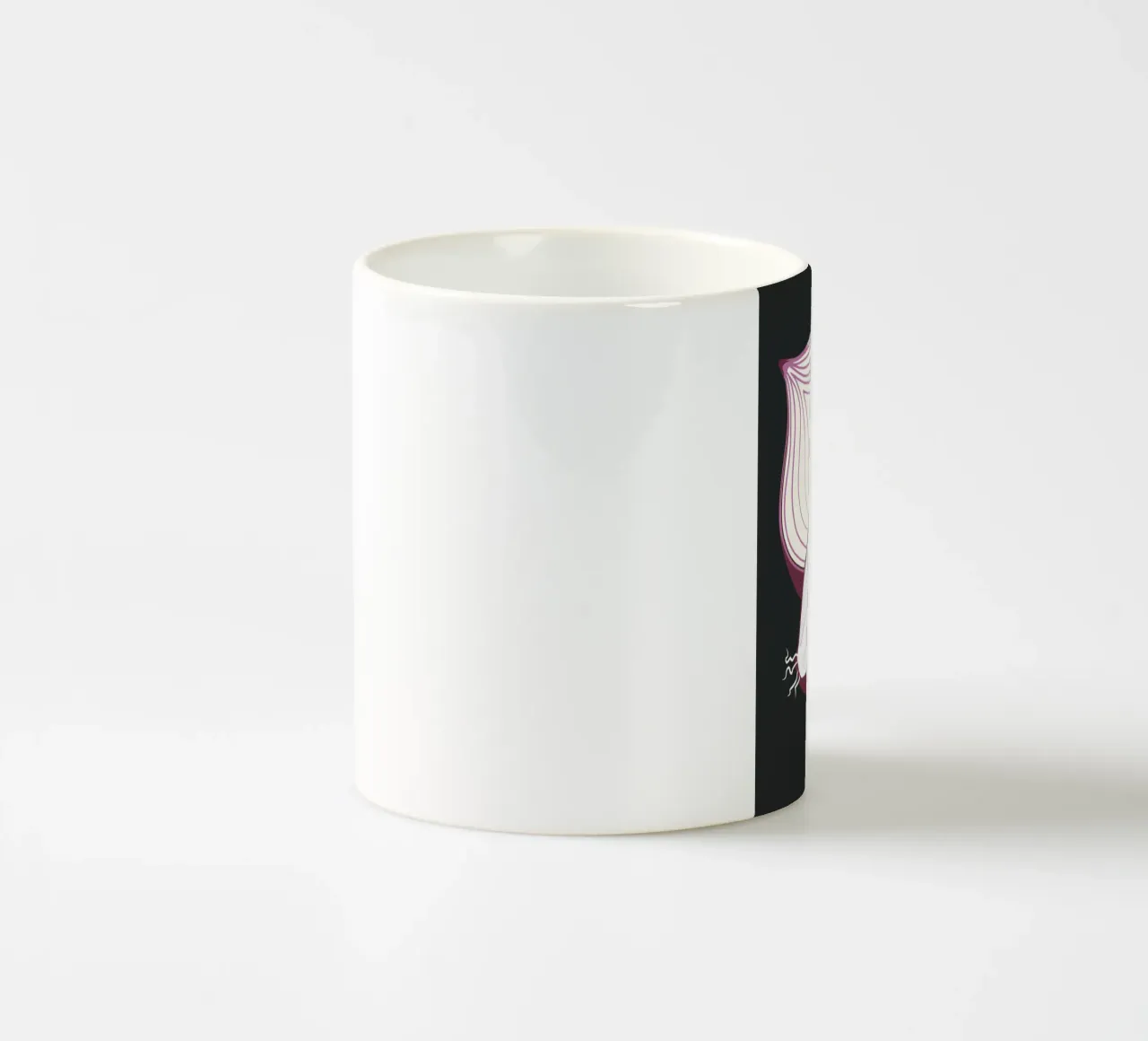 Purple onion tazza in ceramica da LisaArtes