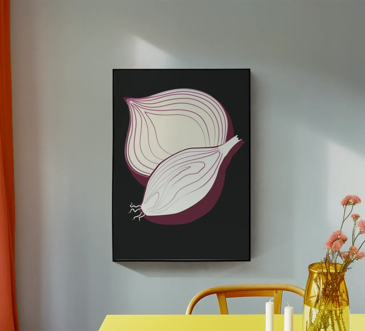 Purple onion plexiglass da LisaArtes