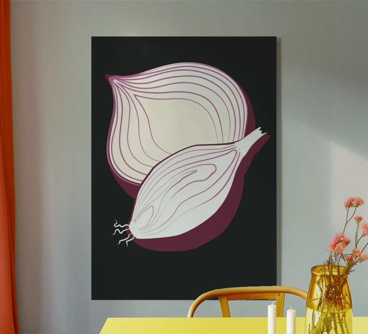 Purple onion plexiglass da LisaArtes