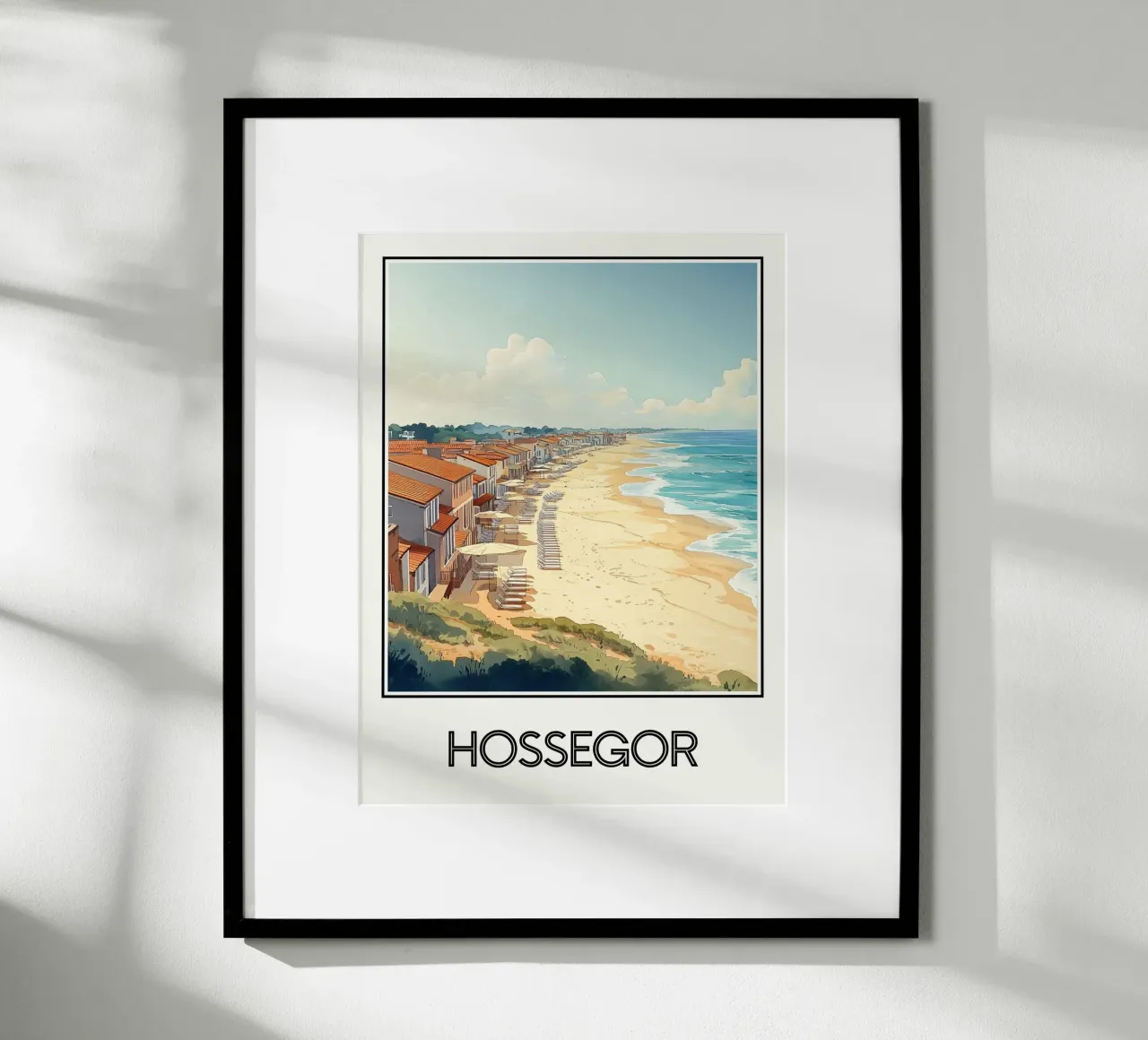 Hossegor poster da Frame the World