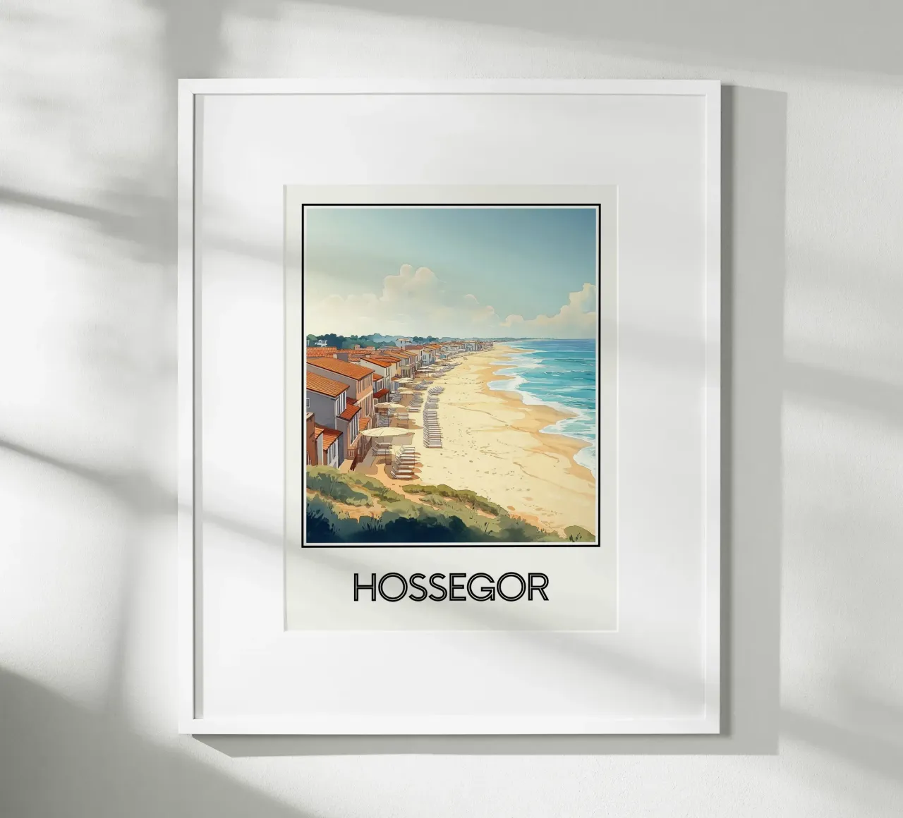Hossegor poster da Frame the World