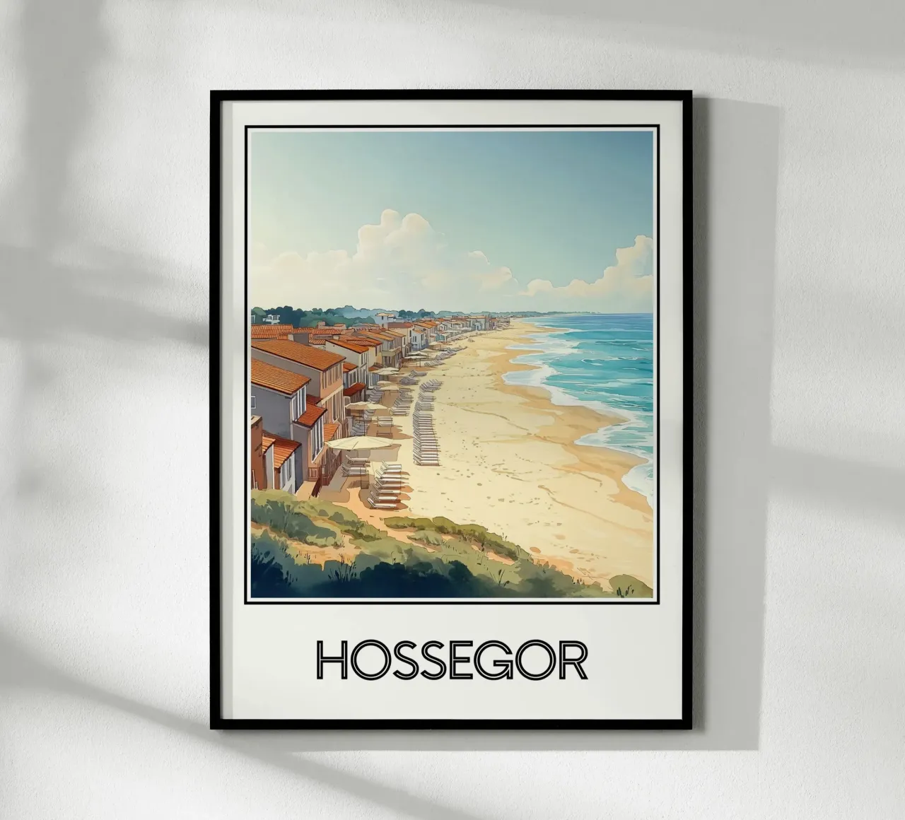 Hossegor poster da Frame the World
