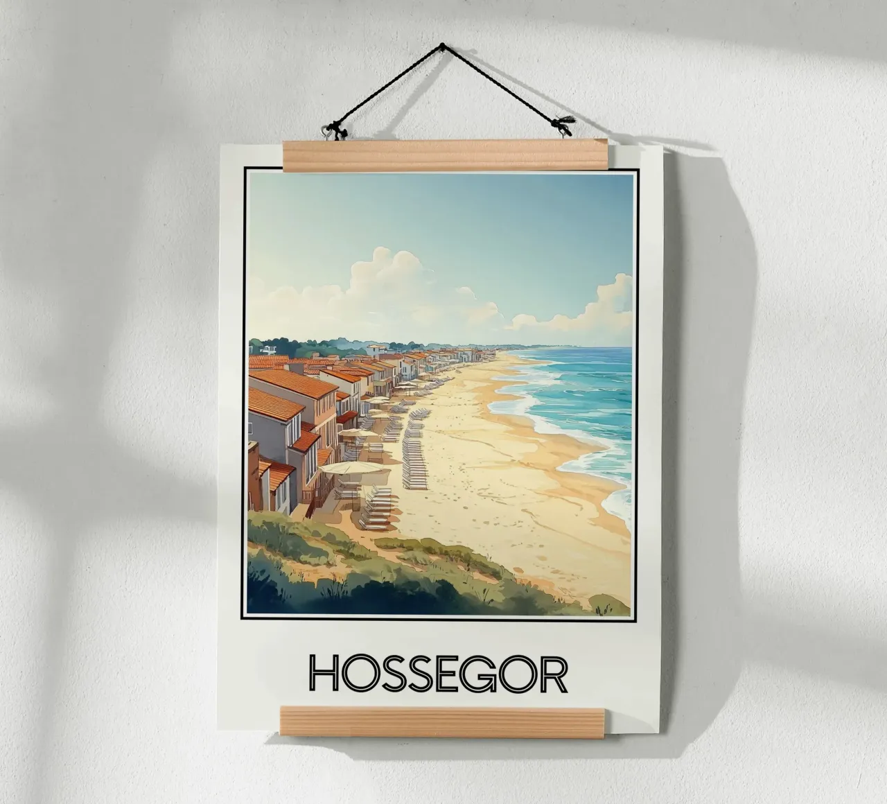 Hossegor poster da Frame the World