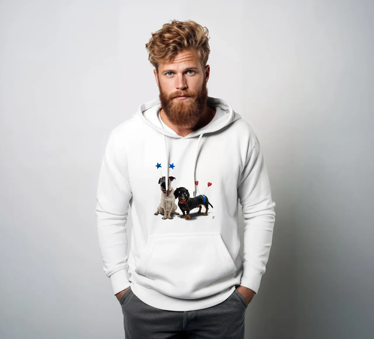 What's the Deely? (Colour) hoodie by Rob Art | Illustration