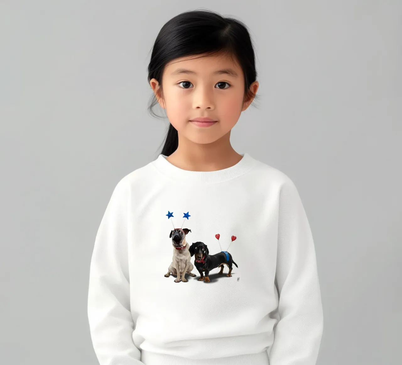 What's the Deely? (Colour) sudadera para niño de Rob Art | Illustration