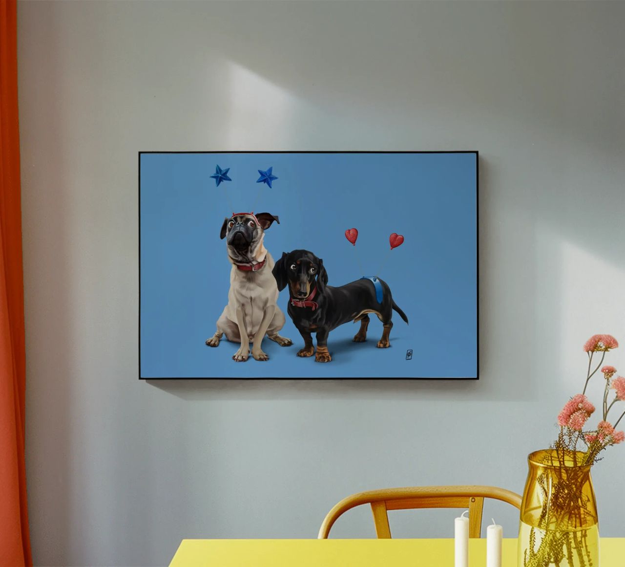 What's the Deely? (Colour) plexiglass da Rob Art | Illustration