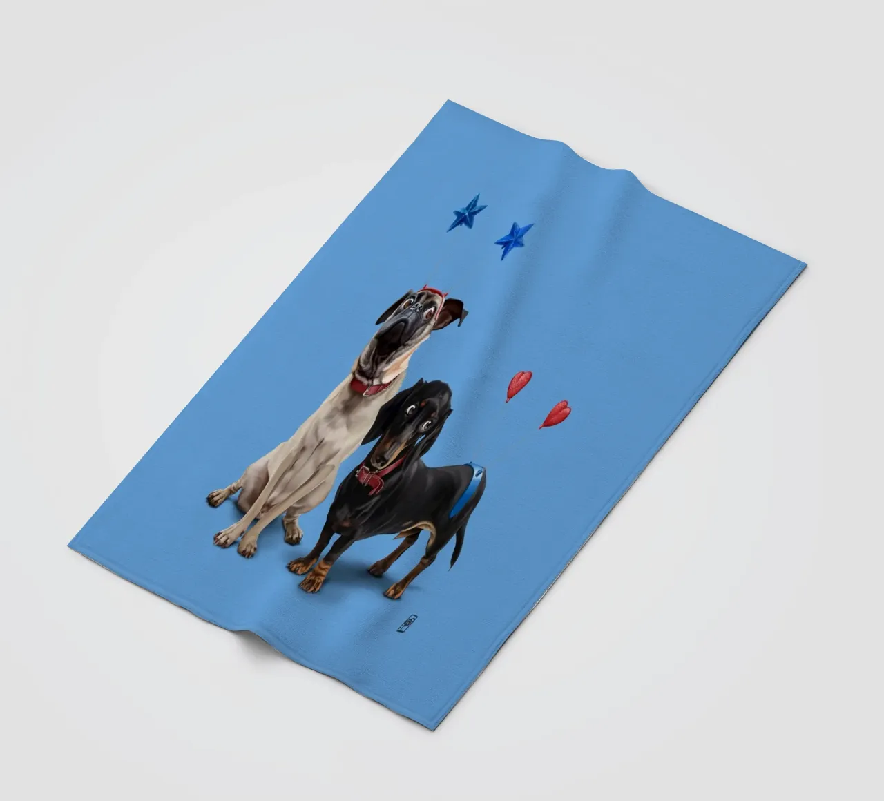 What's the Deely? (Colour) coperta in pile da Rob Art | Illustration