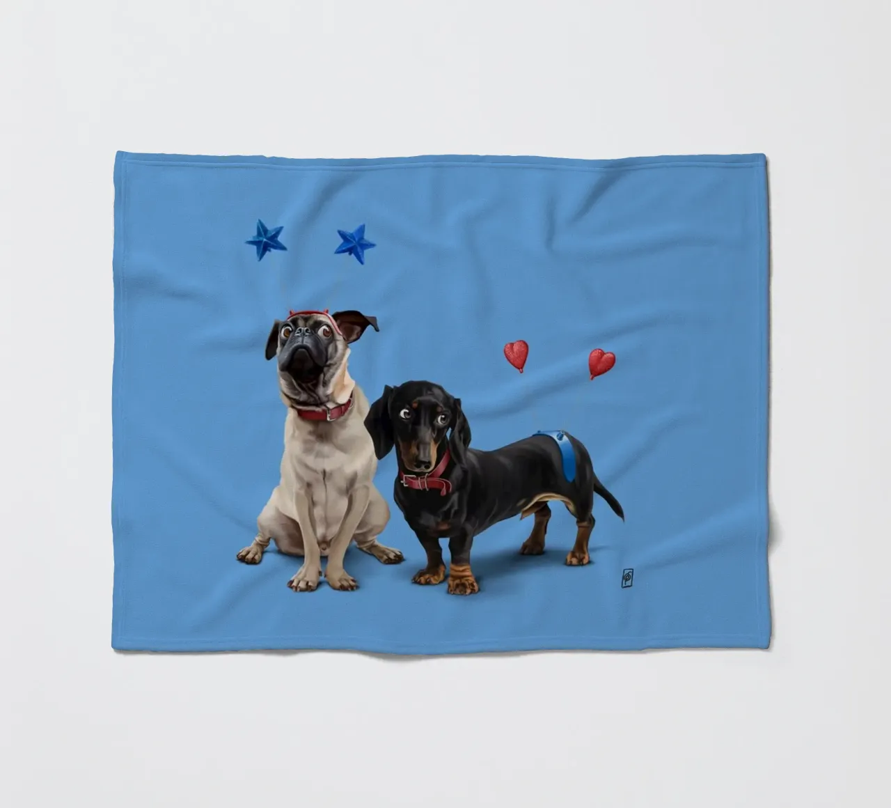 What's the Deely? (Colour) coperta in pile da Rob Art | Illustration