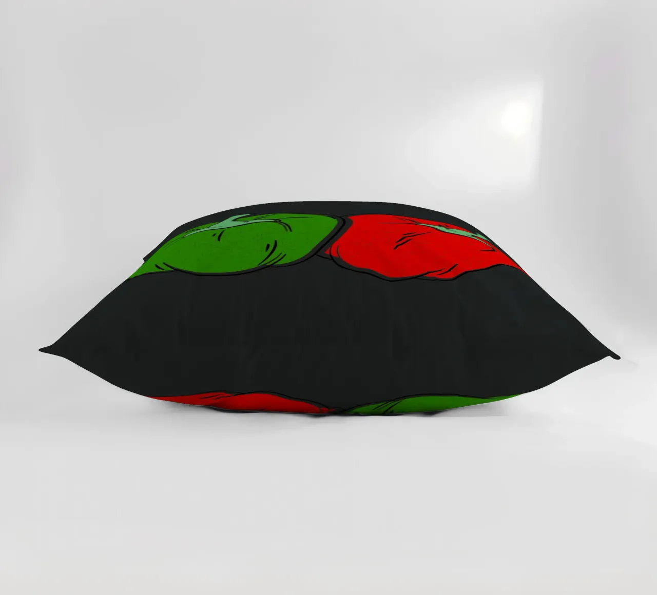 Peppers green and red cuscino da LisaArtes