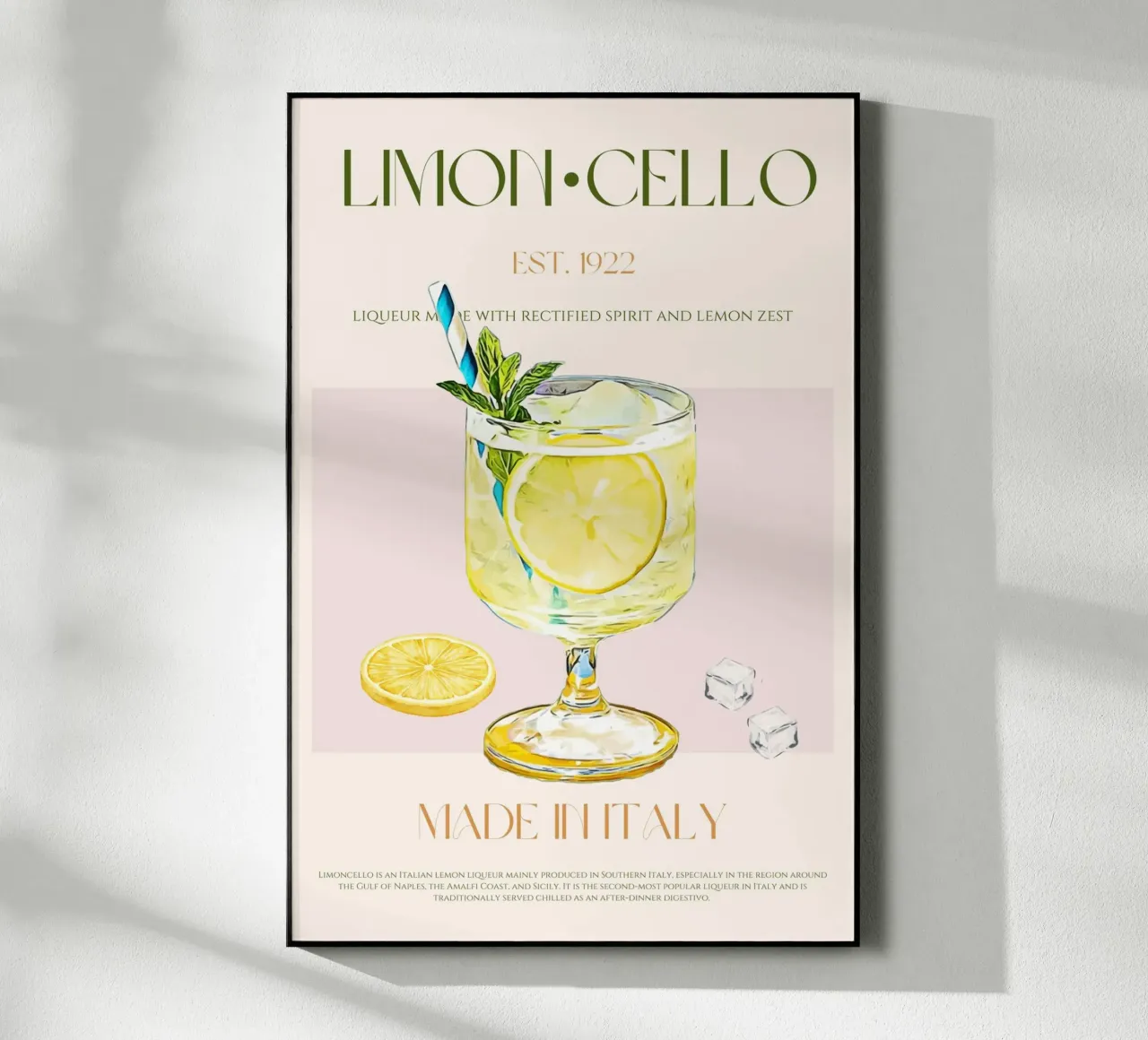 Limoncello Print plexiglass da KOKRPrints
