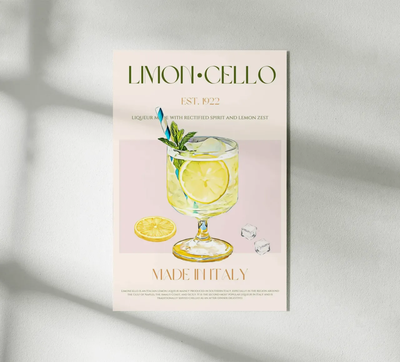 Limoncello Print plexiglass da KOKRPrints