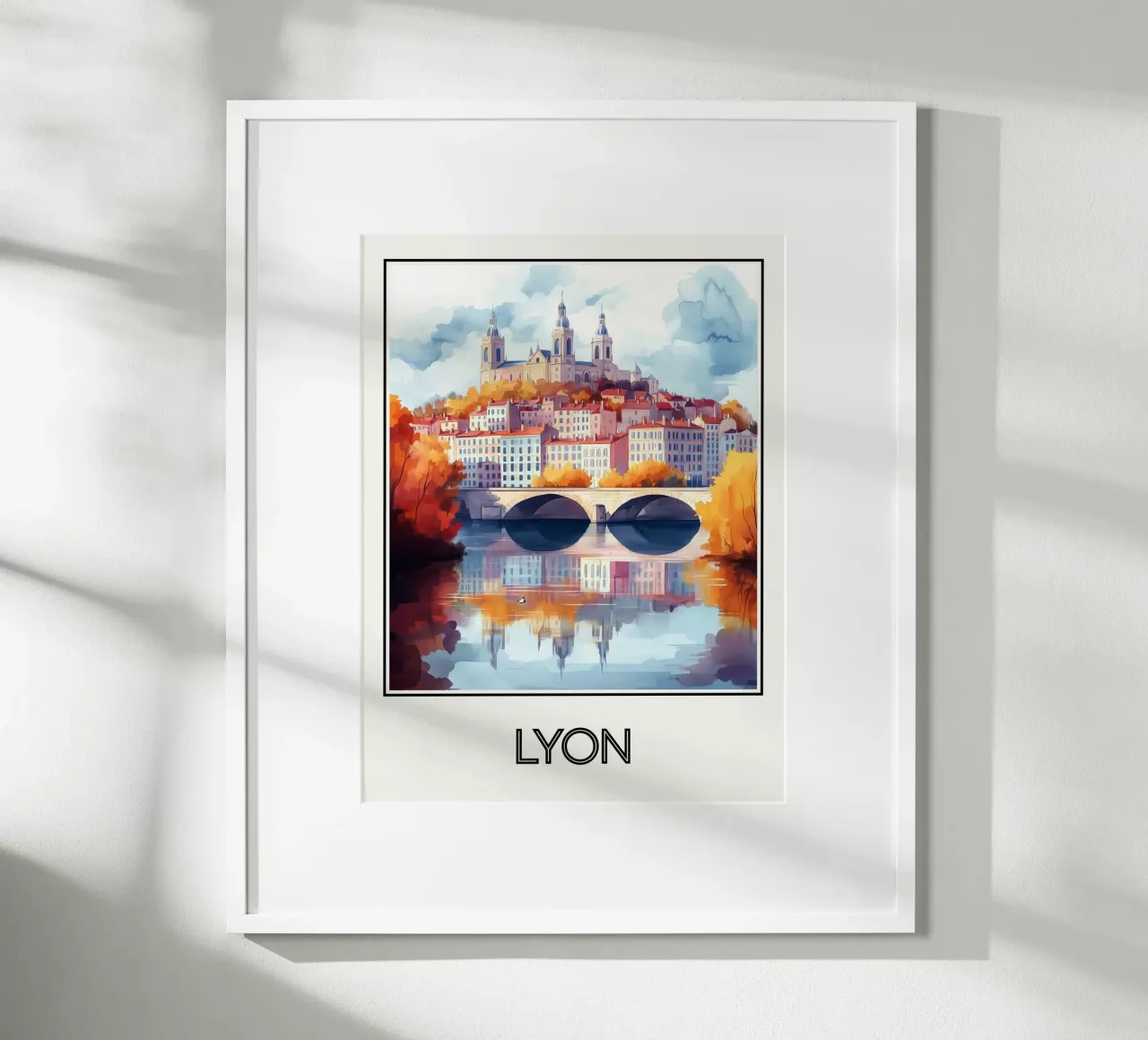 Lione carta hahnemühle da Frame the World