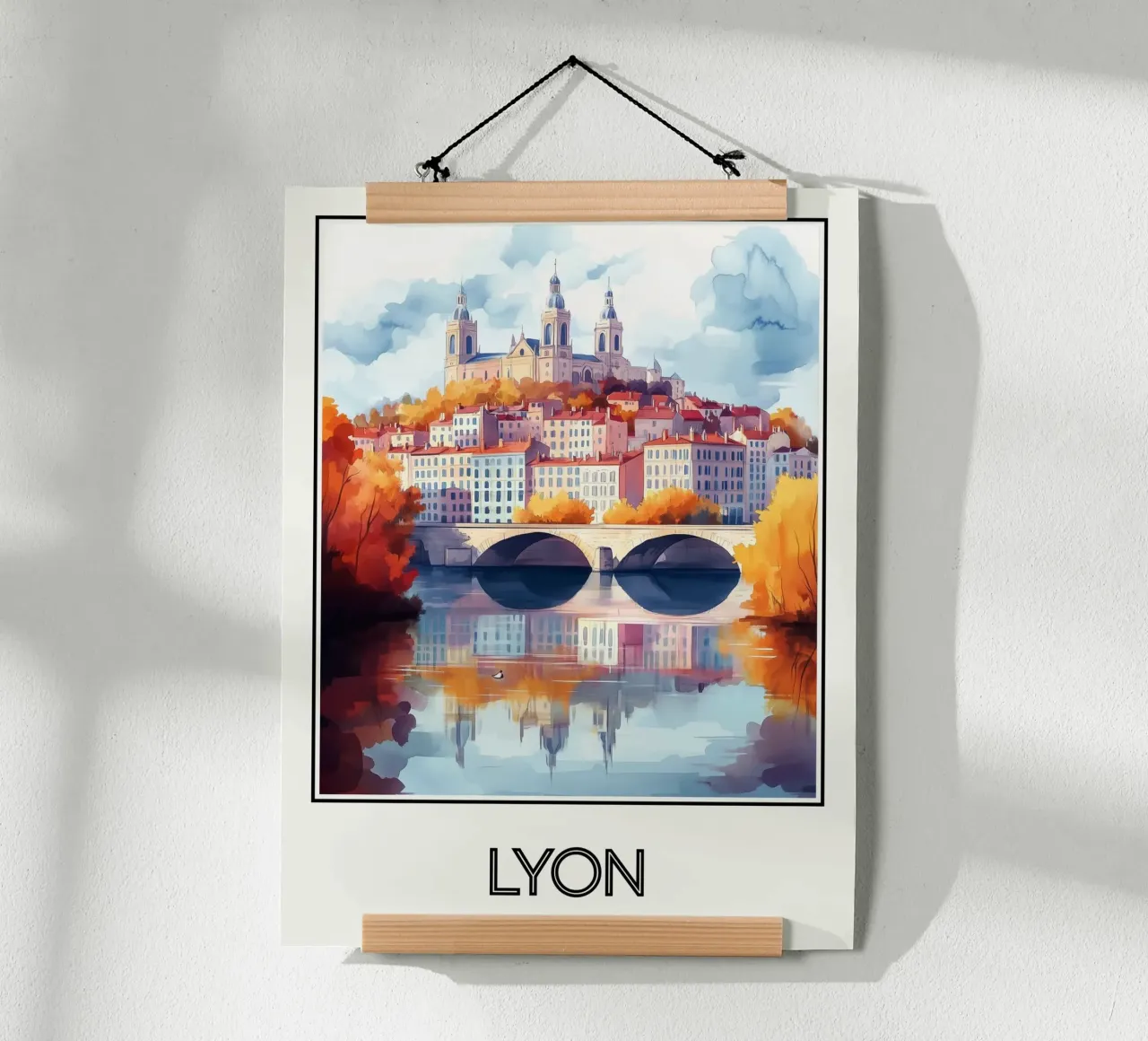 Lione carta hahnemühle da Frame the World