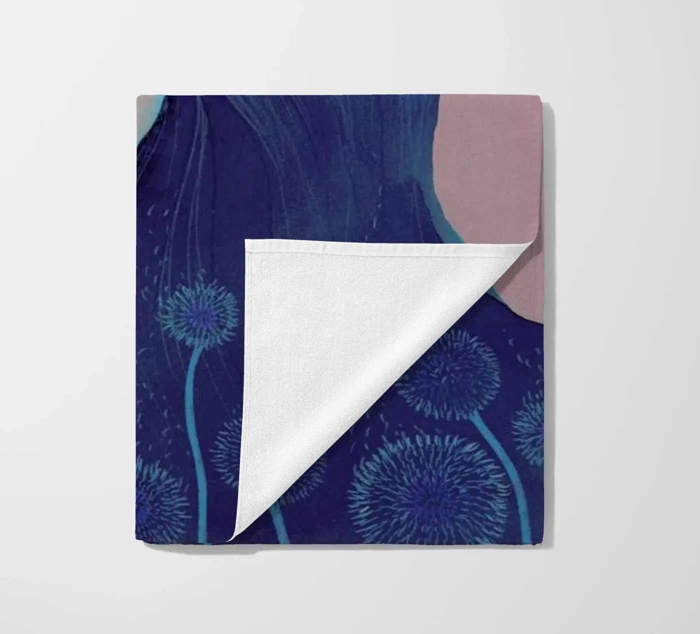 Dandelion beach towel by Natalie Foss
