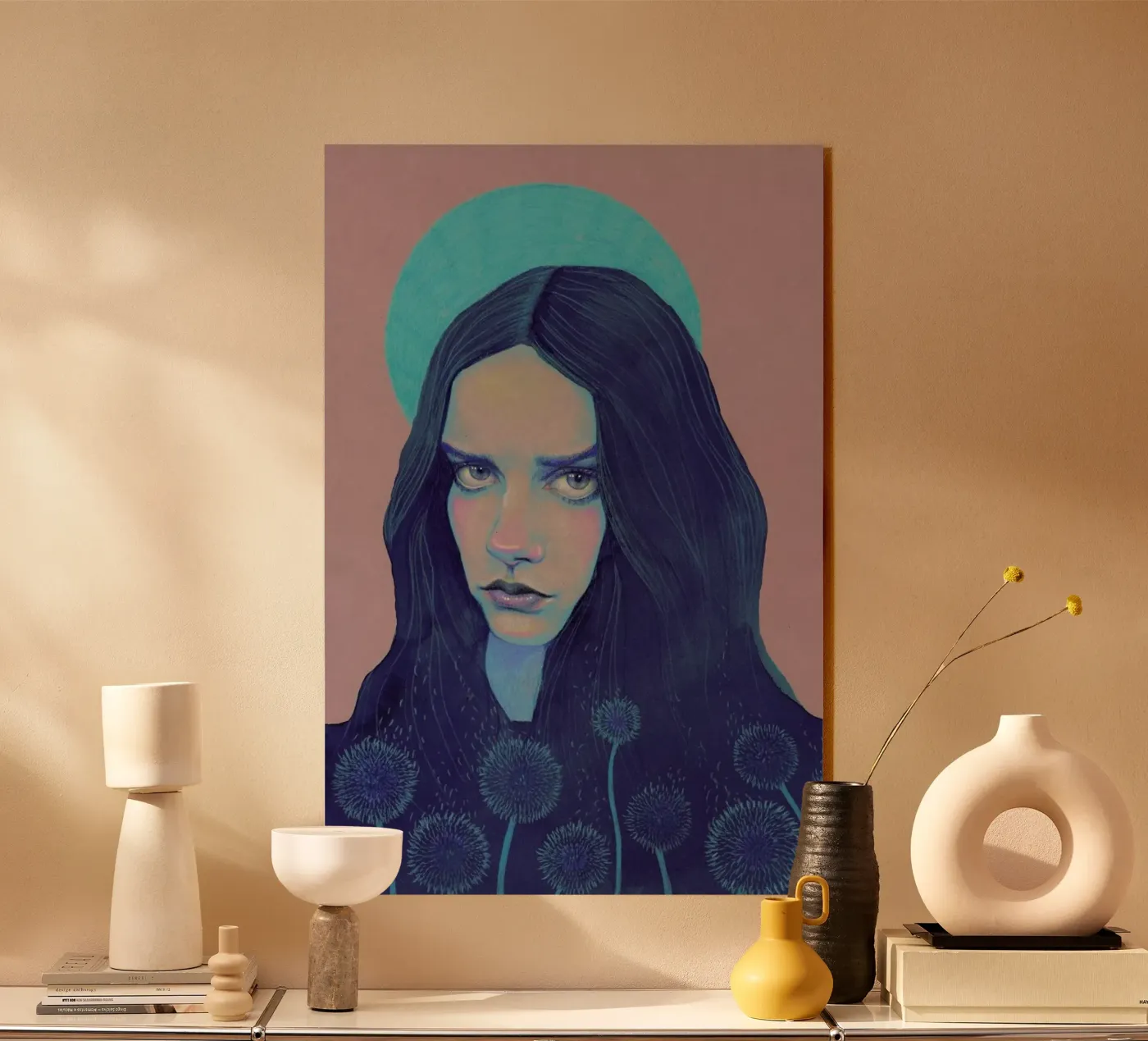 Dandelion plexiglass da Natalie Foss