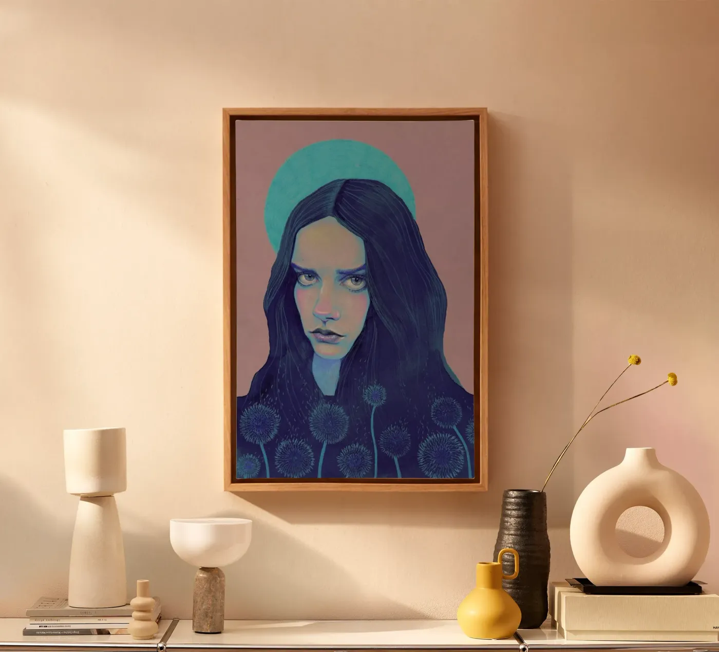 Dandelion tela da Natalie Foss