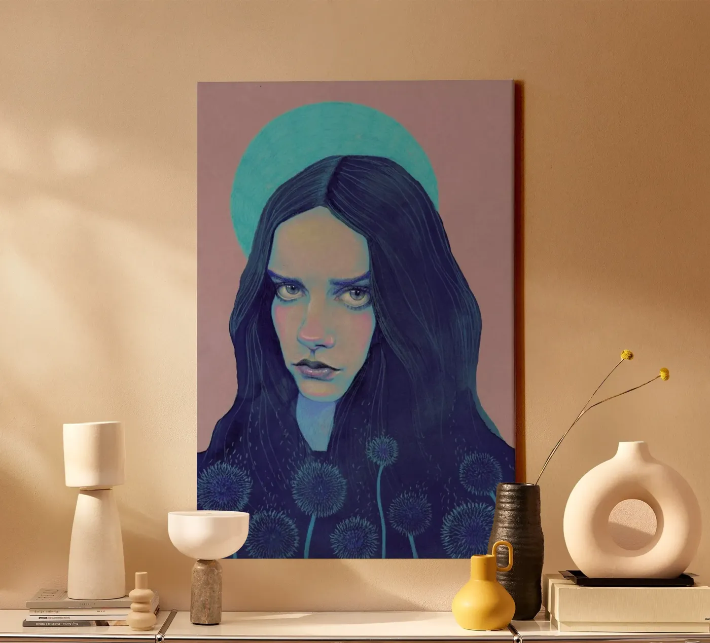 Dandelion tela da Natalie Foss