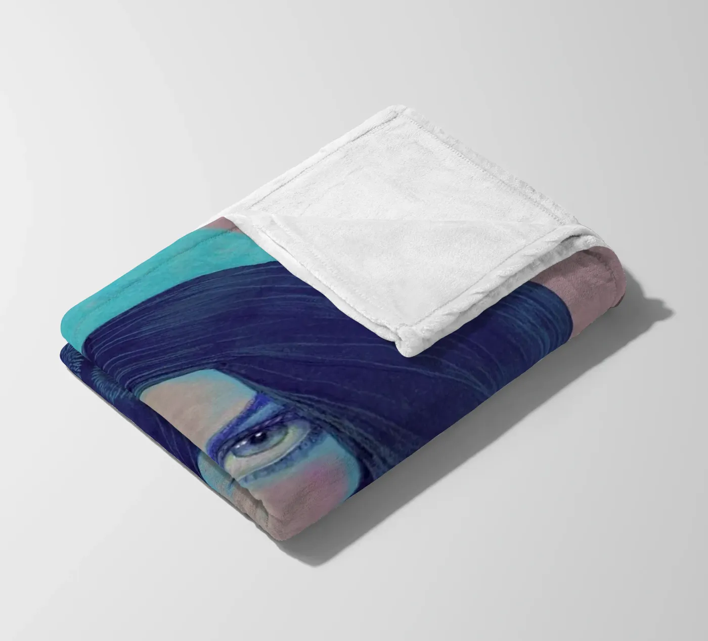 Dandelion fleece blanket by Natalie Foss