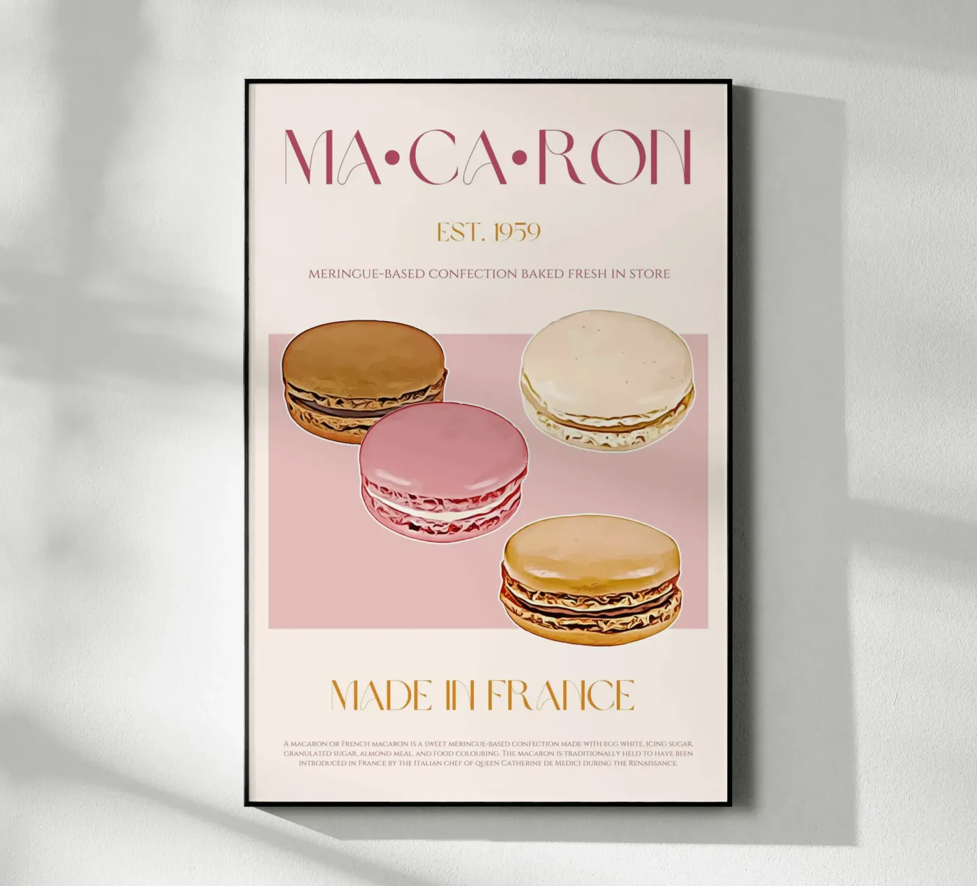 Macaron Print plexiglas de KOKRPrints