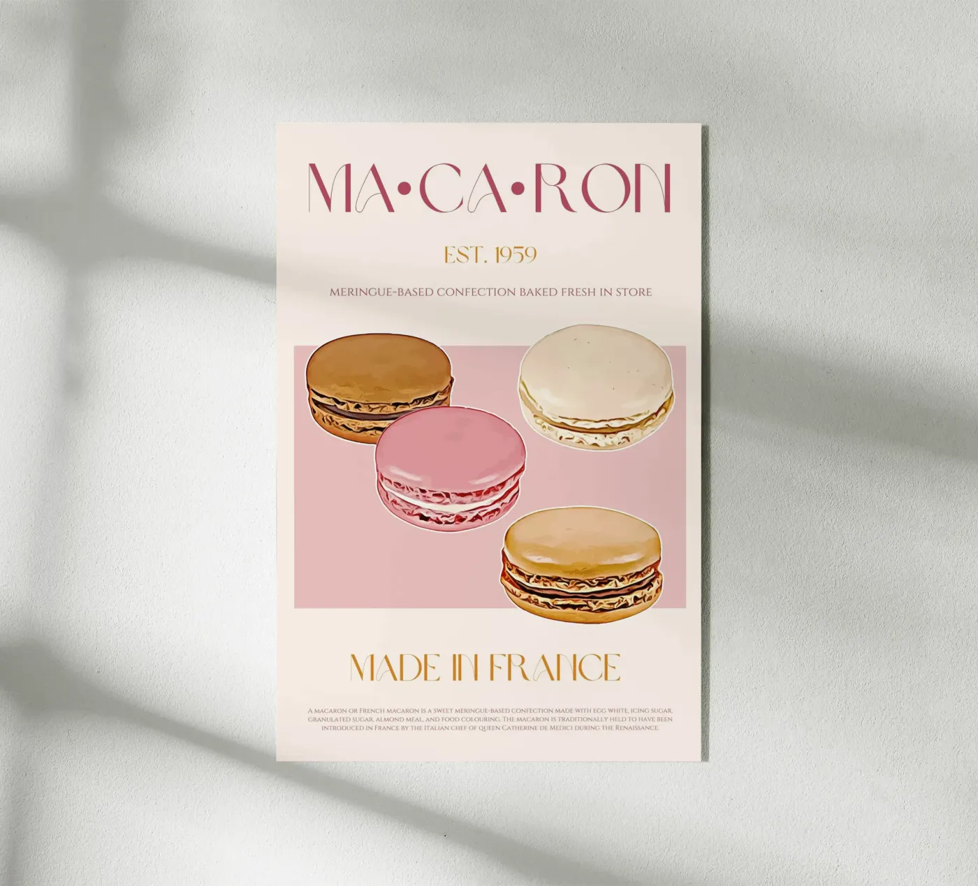 Macaron Print plexiglas de KOKRPrints