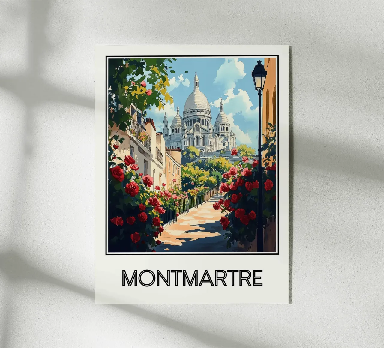 Montmartre acryl van Frame the World